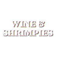 Wine Shrimp Sticker by Archer Roose Wines