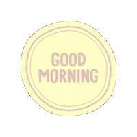 Morning Hello Sticker by Papier Patate
