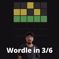 Wordle in 3/6