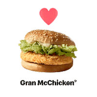 Chicken Burger Sticker by McDonalds Italia