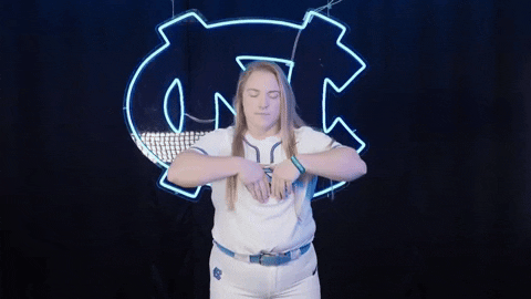 North Carolina Point GIF by UNC Tar Heels