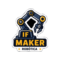 IFMakerCBRA ifb robótica instituto federal de brasilia labmaker Sticker