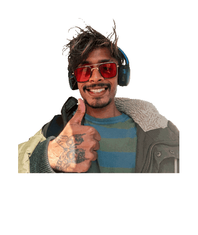 Driving Road Trip Sticker by NikhiL Keolan Gounden