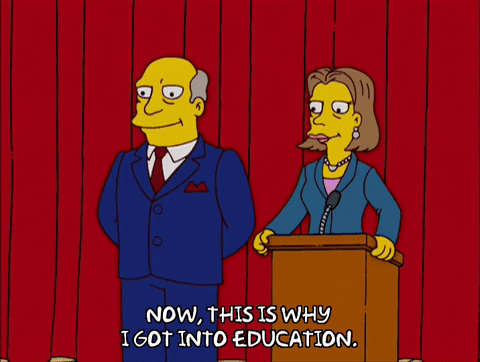 Episode 19 Superintendent Chalmers GIF by The Simpsons
