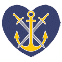 Anker Love Sticker by Klingenstadt Solingen