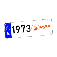 Orange Madrid Sticker by Laraaeronautica