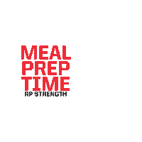 Meal Prep Sticker by RP Strength