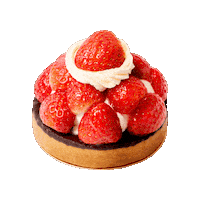 Donut Strawberry Sticker by Cafe Knotted