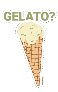 Sommer Gelato Sticker