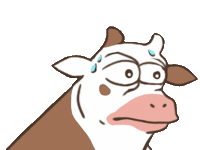 Farming Simulator Cow Sticker by Farming Simulator | Official Channel