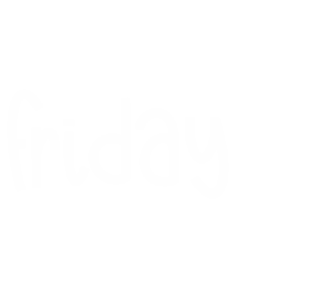Days Of The Week Friday Sticker
