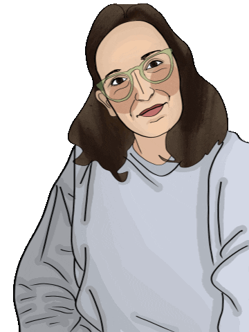 Self Portrait Rachel Sticker