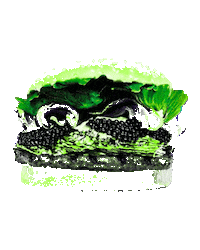 Grilling Fast Food Sticker by Marcel Katz / The Art Plug