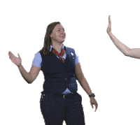 nederlandsespoorwegen highfive ns conducteur nederlandse spoorwegen Sticker