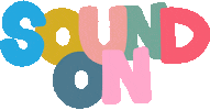 Sound On Sticker by Poppy Deyes