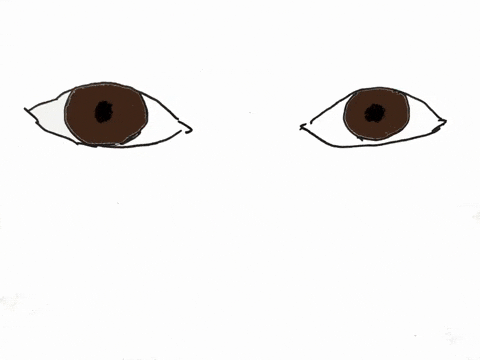 Growing Brown Eyes GIF by Barbara Pozzi