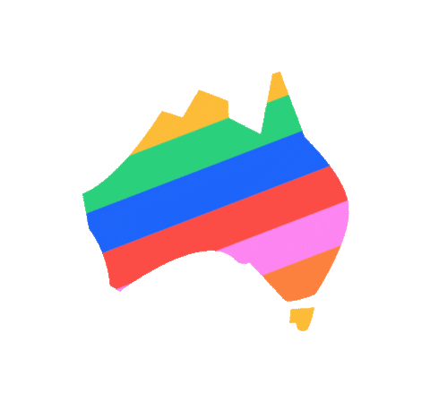 Rainbow Pride Sticker by Easil