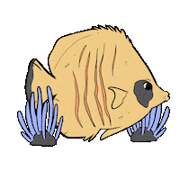 Animation Fish Sticker
