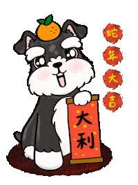 Schnauzer Sticker