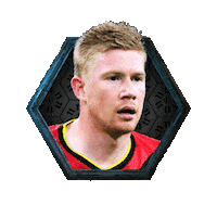 De Bruyne Sticker by FIFPRO