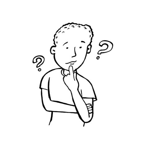 Confused Sticker by Listelik