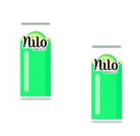 Nilodrinks happy green cheers natural Sticker