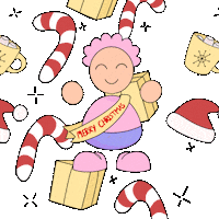 Merry Christmas Sticker by Fatman