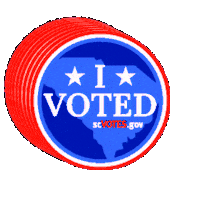 sc_votes scvotes ivotedsc scelections Sticker