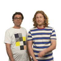 Point Up Sticker by LEGO Masters Australia