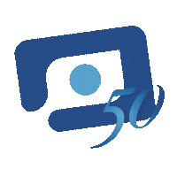 Cameraman 50Th Sticker by Guild of Television Camera Professionals