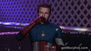Captain America Club GIF by Morphin