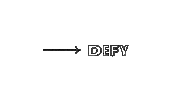 2One5 Defy Sticker by [ 2 one 5 ] Creative