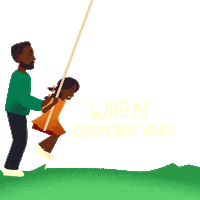 Tax The Rich Amazon Sticker by INTO ACTION