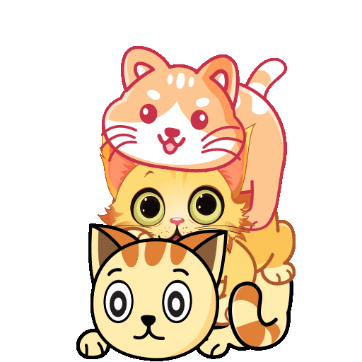 Happy International Cat Day Sticker by JPedicini