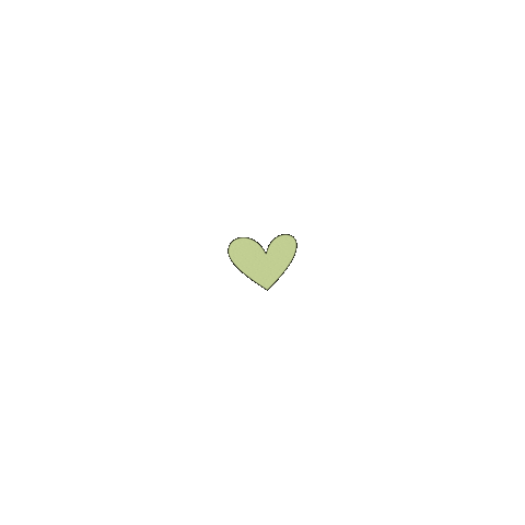 In Love Heart Sticker