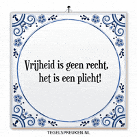 Verandering Vrijheid GIF by Tegelspreuken.nl