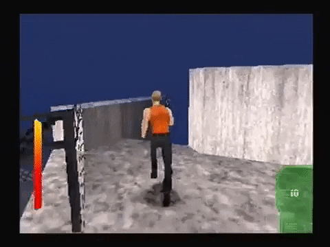 Squareblind giphygifmaker videogames forward roll rolypoly GIF