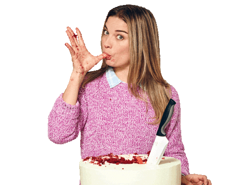 Annie Murphy Eating Sticker by AMC Networks