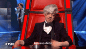 thevoiceofitaly coach the voice morgan rai GIF