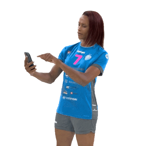 Allison Pineau Handball Sticker by RK Krim