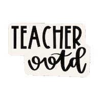My Teacher Style Sticker