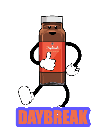 enjoyadaybreak giphyupload daybreak Sticker