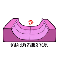 Rollercon Park Skating Sticker by Skate Everywhere Project