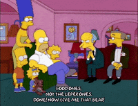 homer simpson marge flanders GIF