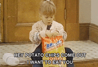 Hungry Full House GIF