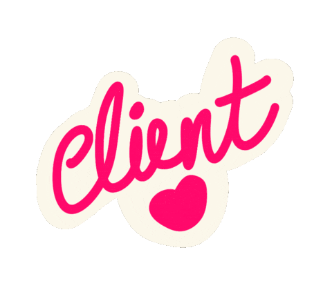 Clients Client Love Sticker