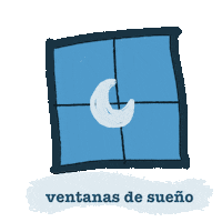 Baby Siesta Sticker by A dormir angelito
