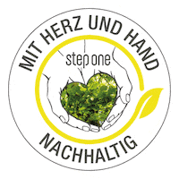 Nachhaltig Sticker by step one GmbH