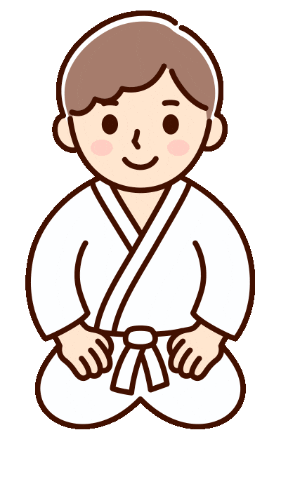 Kneel Martial Arts Sticker