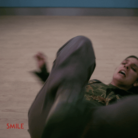 Scared Caitlin Stasey GIF by Smile Movie